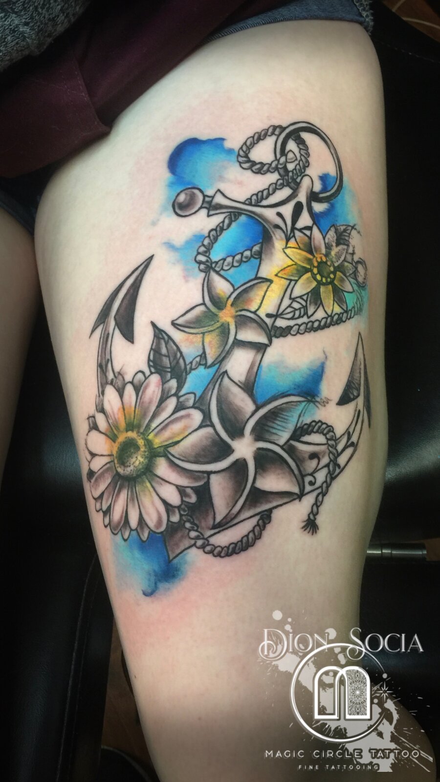 Dion Socia Cover-ups Tattoo Work - Professional Tattoo Artist at Magic Circle Tattoo Bay City MI