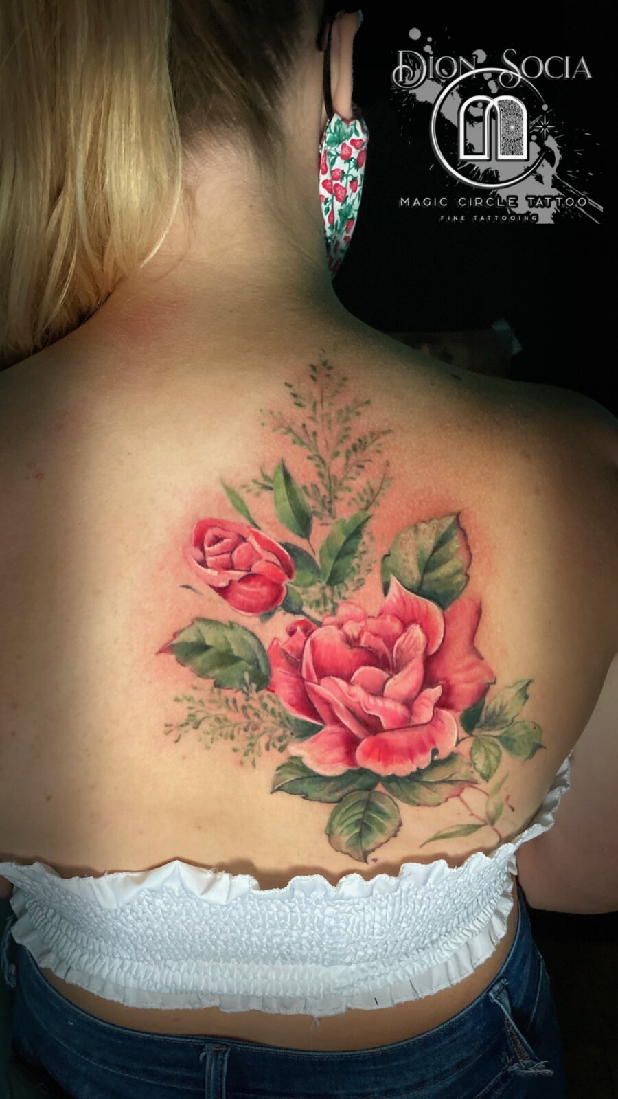 Dion Socia Cover-ups Tattoo Work - Professional Tattoo Artist at Magic Circle Tattoo Bay City MI