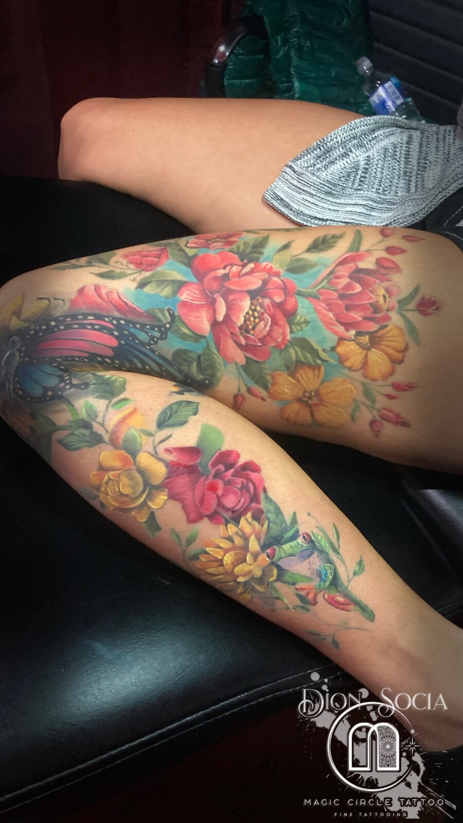 Dion Socia Cover-ups Tattoo Work - Professional Tattoo Artist at Magic Circle Tattoo Bay City MI
