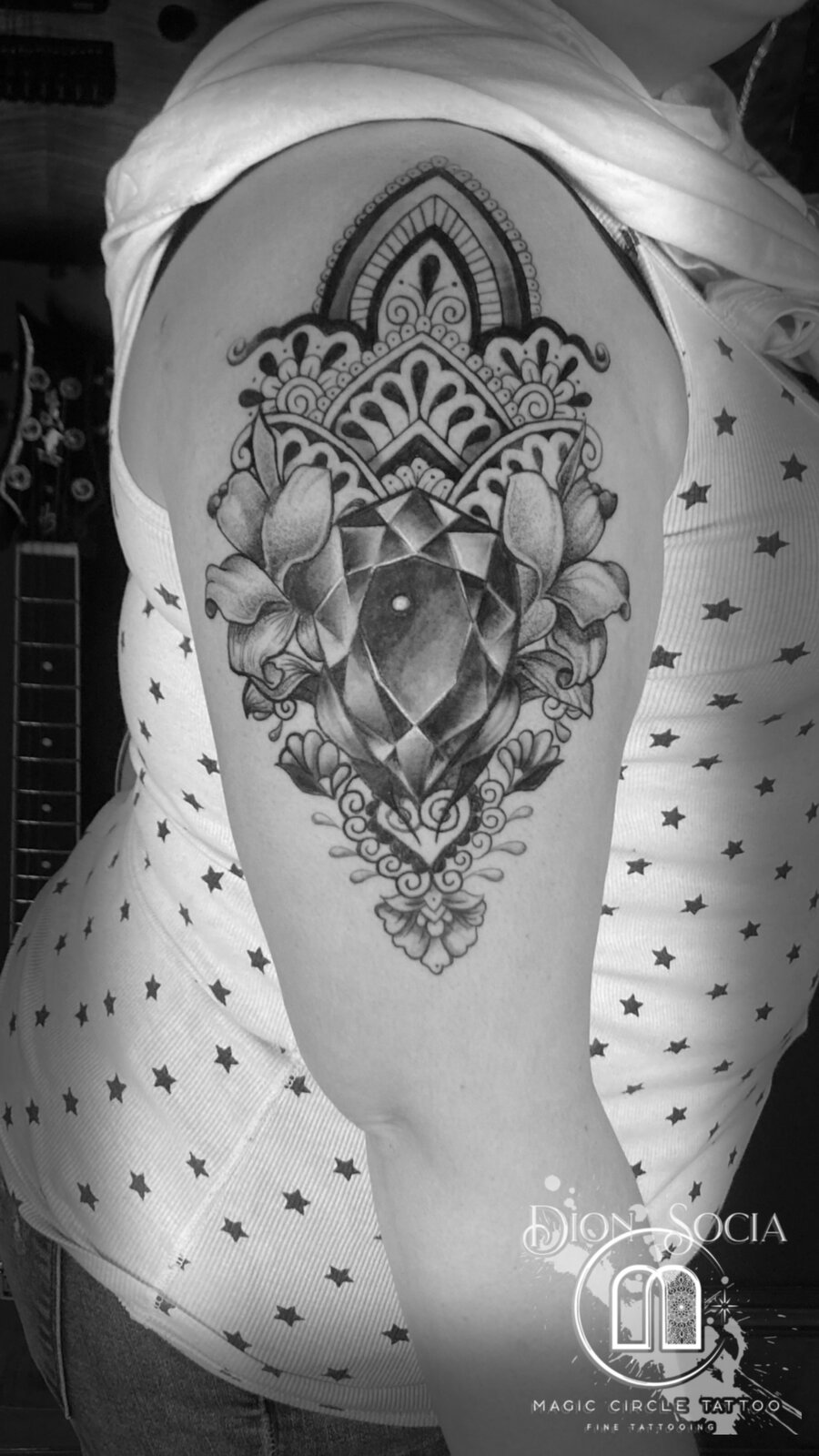 Dion Socia Cover-ups Tattoo Work - Professional Tattoo Artist at Magic Circle Tattoo Bay City MI