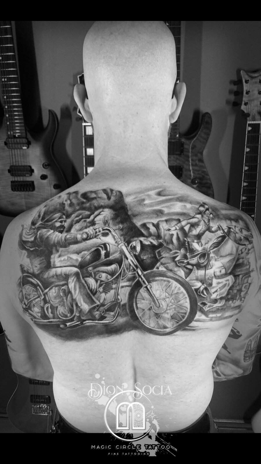 Dion Socia Cover-ups Tattoo Work - Professional Tattoo Artist at Magic Circle Tattoo Bay City MI