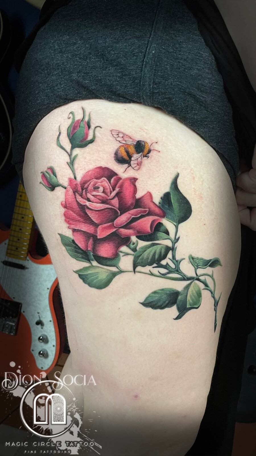 Dion Socia Cover-ups Tattoo Work - Professional Tattoo Artist at Magic Circle Tattoo Bay City MI