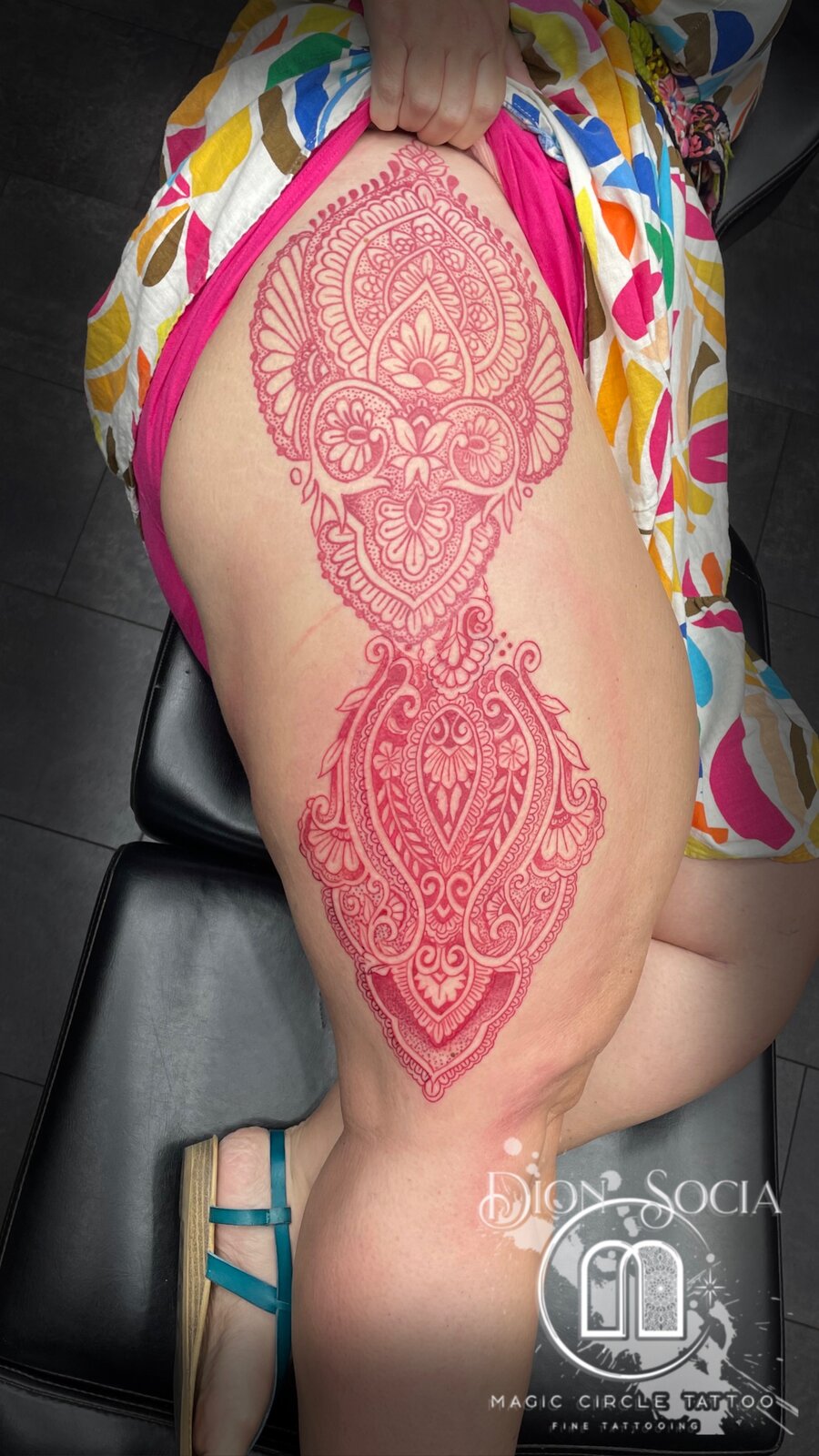 Dion Socia Cover-ups Tattoo Work - Professional Tattoo Artist at Magic Circle Tattoo Bay City MI