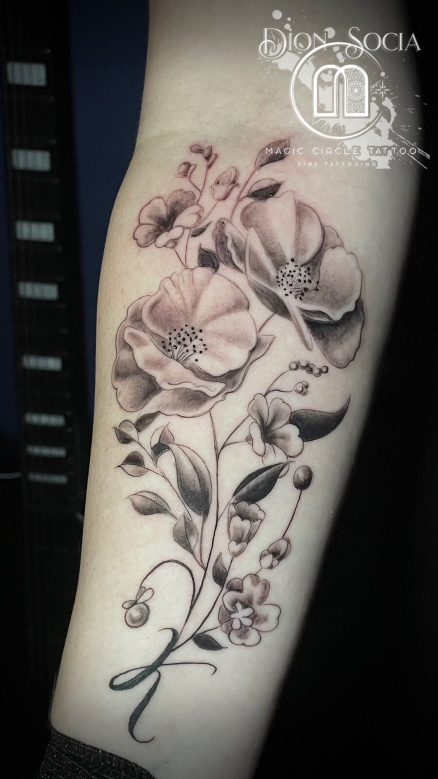 Dion Socia Cover-ups Tattoo Work - Professional Tattoo Artist at Magic Circle Tattoo Bay City MI