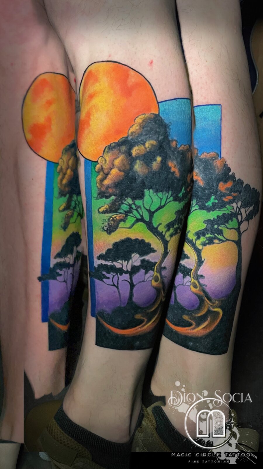 Dion Socia Cover-ups Tattoo Work - Professional Tattoo Artist at Magic Circle Tattoo Bay City MI