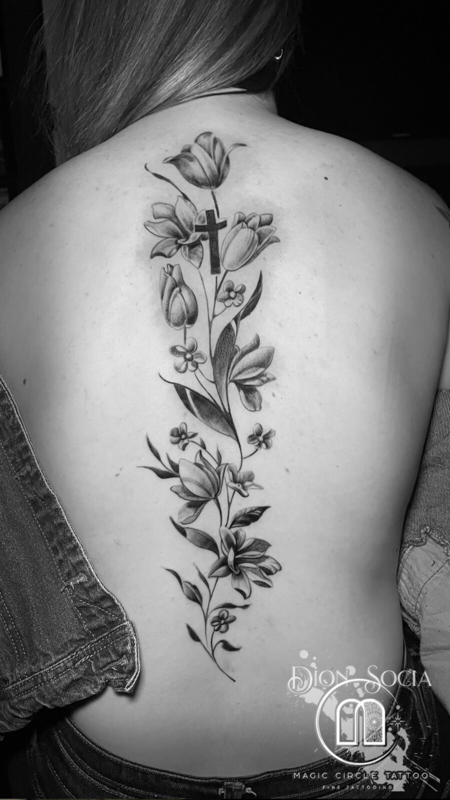 Dion Socia Cover-ups Tattoo Work - Professional Tattoo Artist at Magic Circle Tattoo Bay City MI