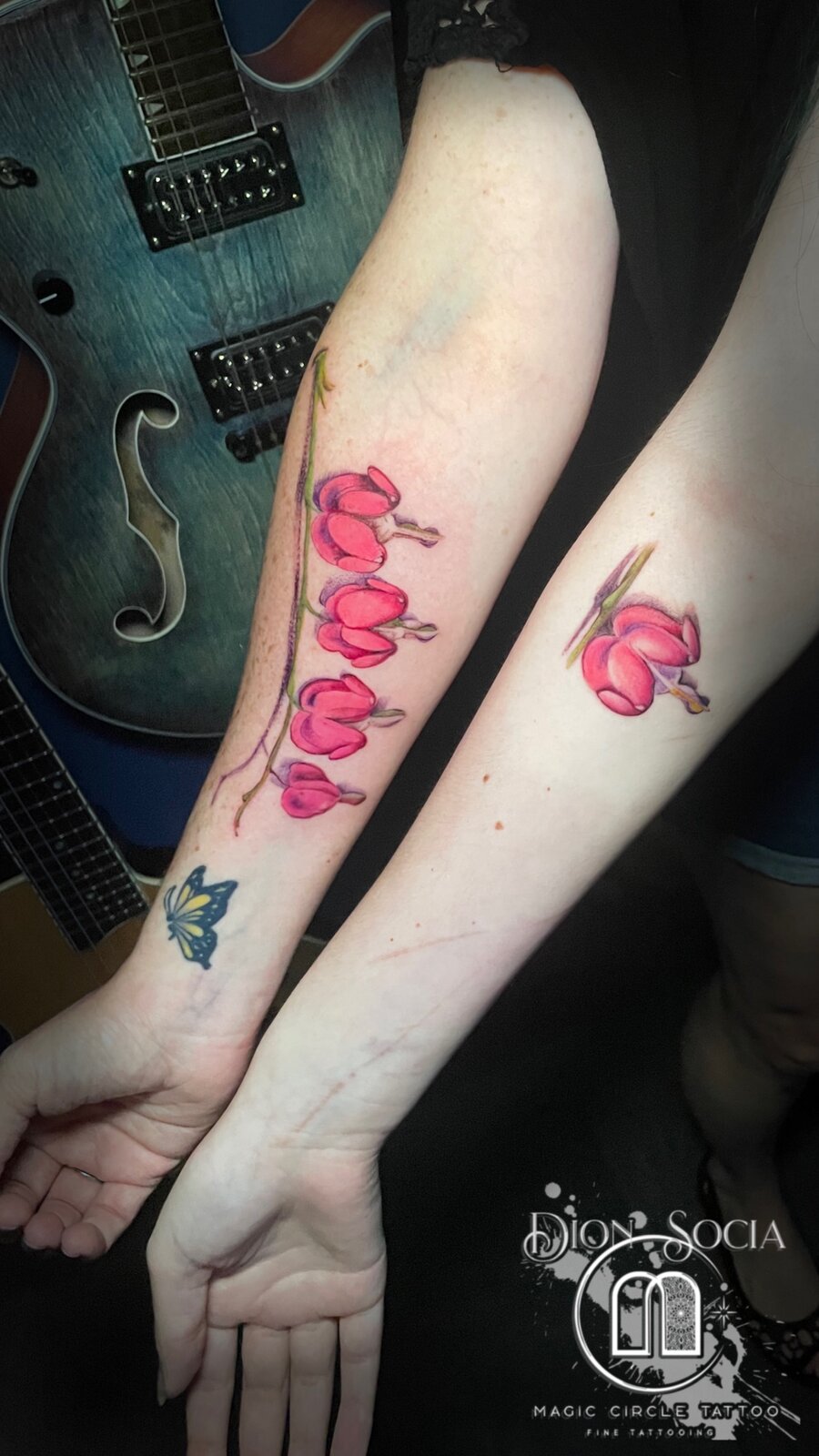 Dion Socia Cover-ups Tattoo Work - Professional Tattoo Artist at Magic Circle Tattoo Bay City MI