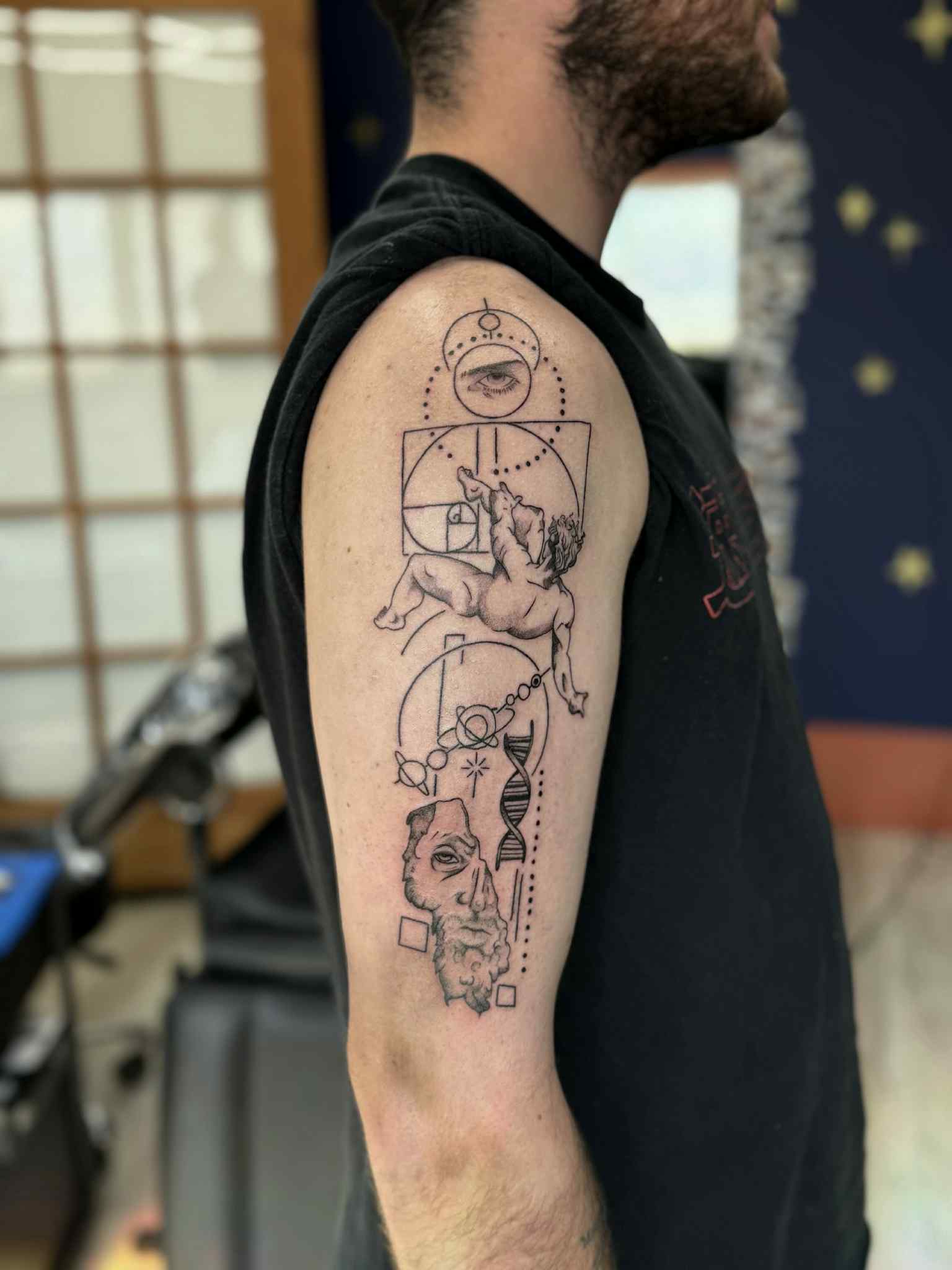 Sabrina Giallombardo Fine Line Tattoo Work - Professional Tattoo Artist at Magic Circle Tattoo Bay City MI