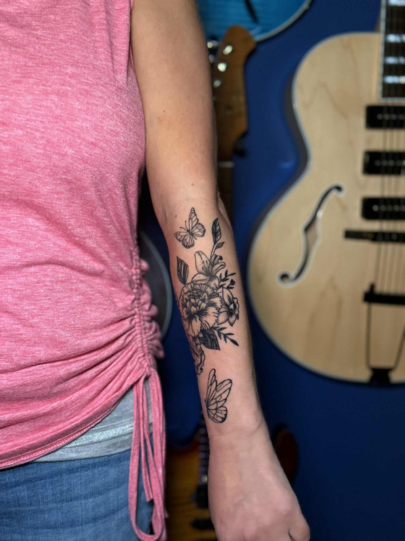 Sabrina Giallombardo Fine Line Tattoo Work - Professional Tattoo Artist at Magic Circle Tattoo Bay City MI