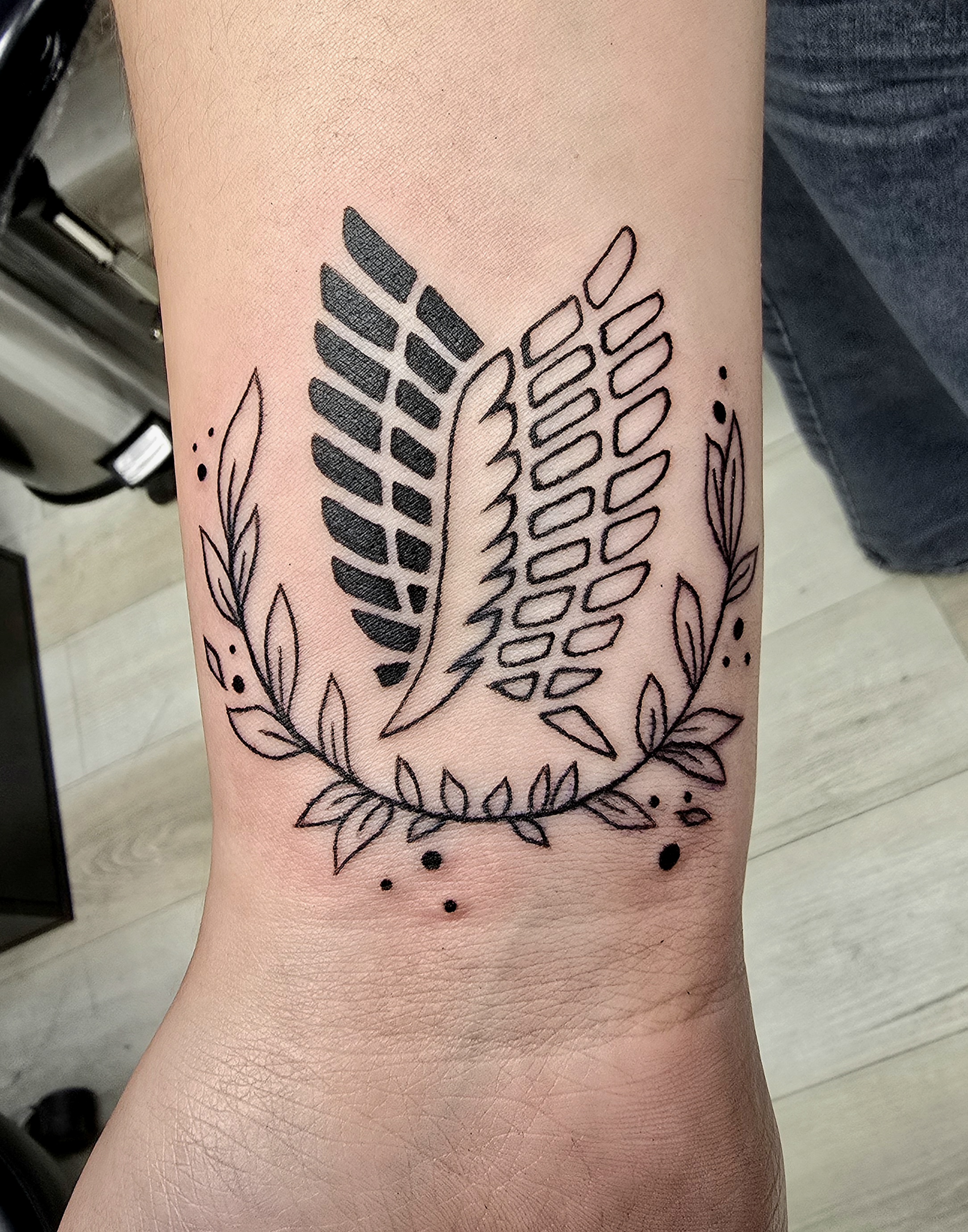 Tera Peters Tattoo Work 2 by Tera Peters - Professional Black and Gray Tattoo - Magic Circle Tattoo Bay City Michigan