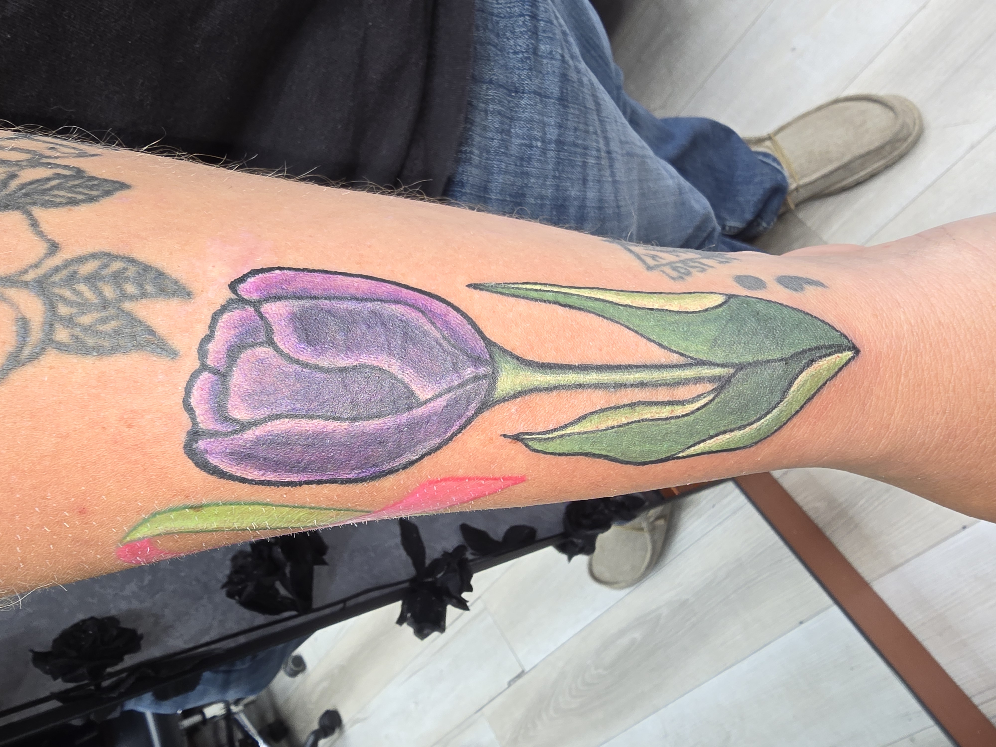 Tera Peters Small to Medium Designs Tattoo Work - Professional Tattoo Artist at Magic Circle Tattoo Bay City MI