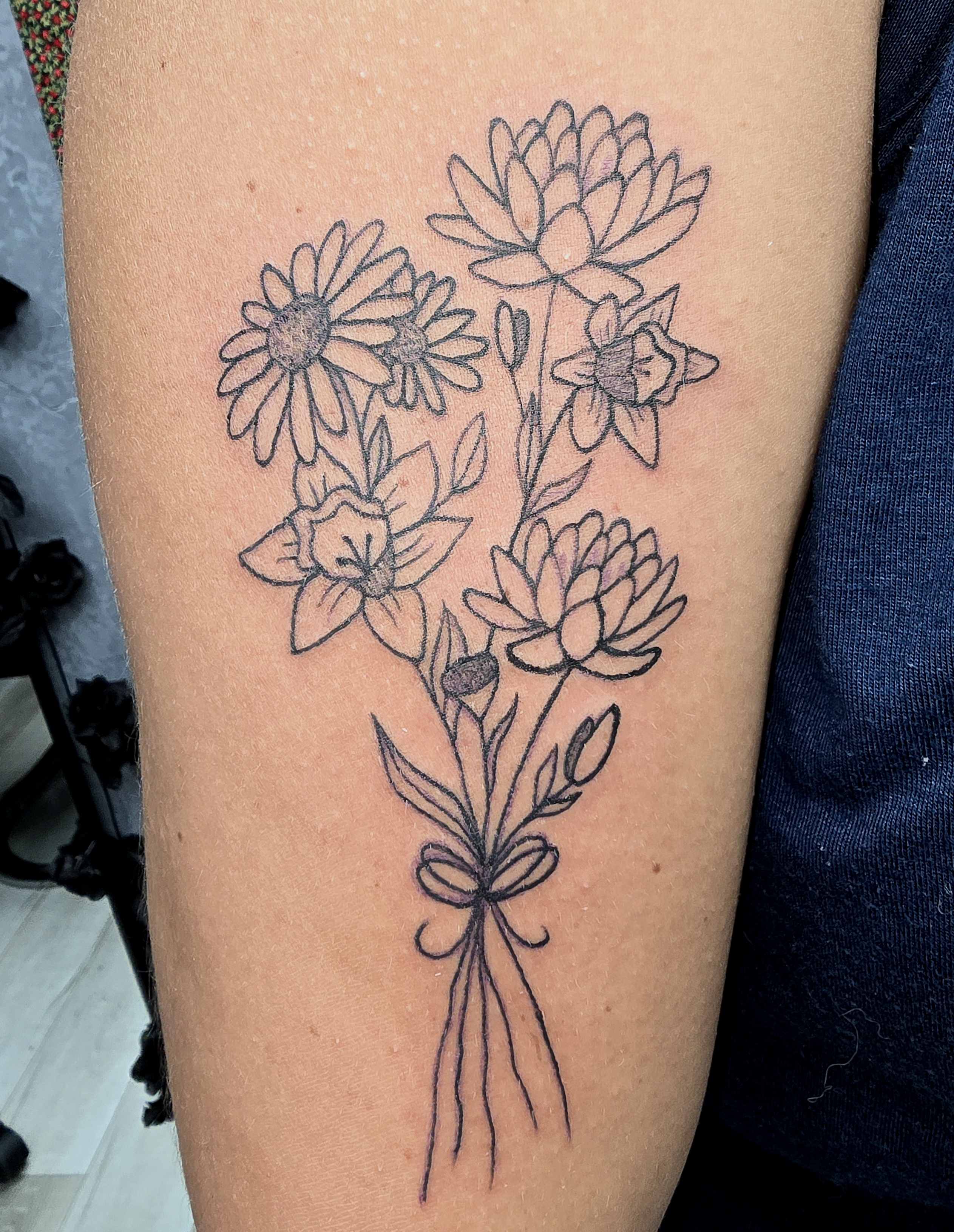 Tera Peters Small to Medium Designs Tattoo Work - Professional Tattoo Artist at Magic Circle Tattoo Bay City MI