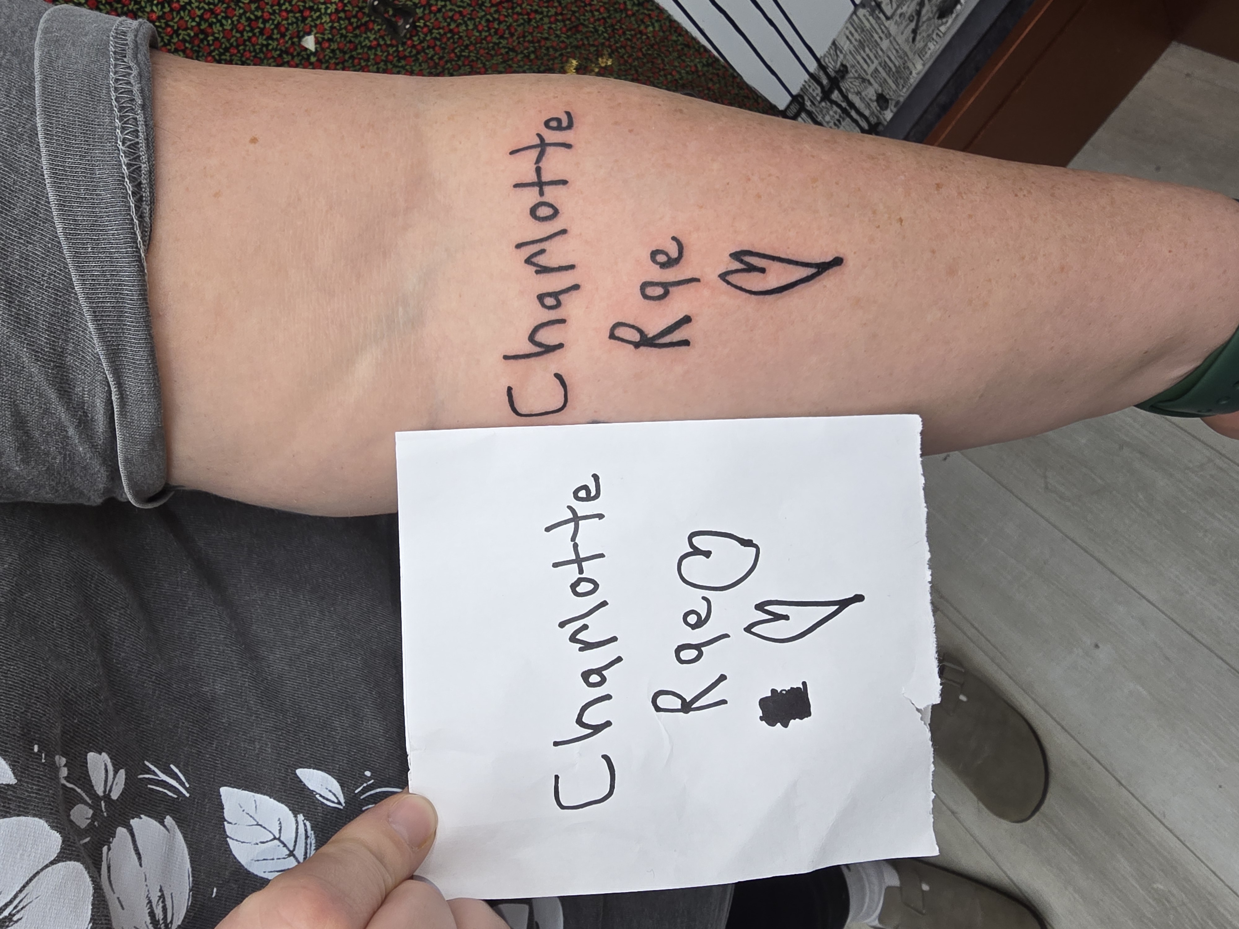 Tera Peters Small to Medium Designs Tattoo Work - Professional Tattoo Artist at Magic Circle Tattoo Bay City MI