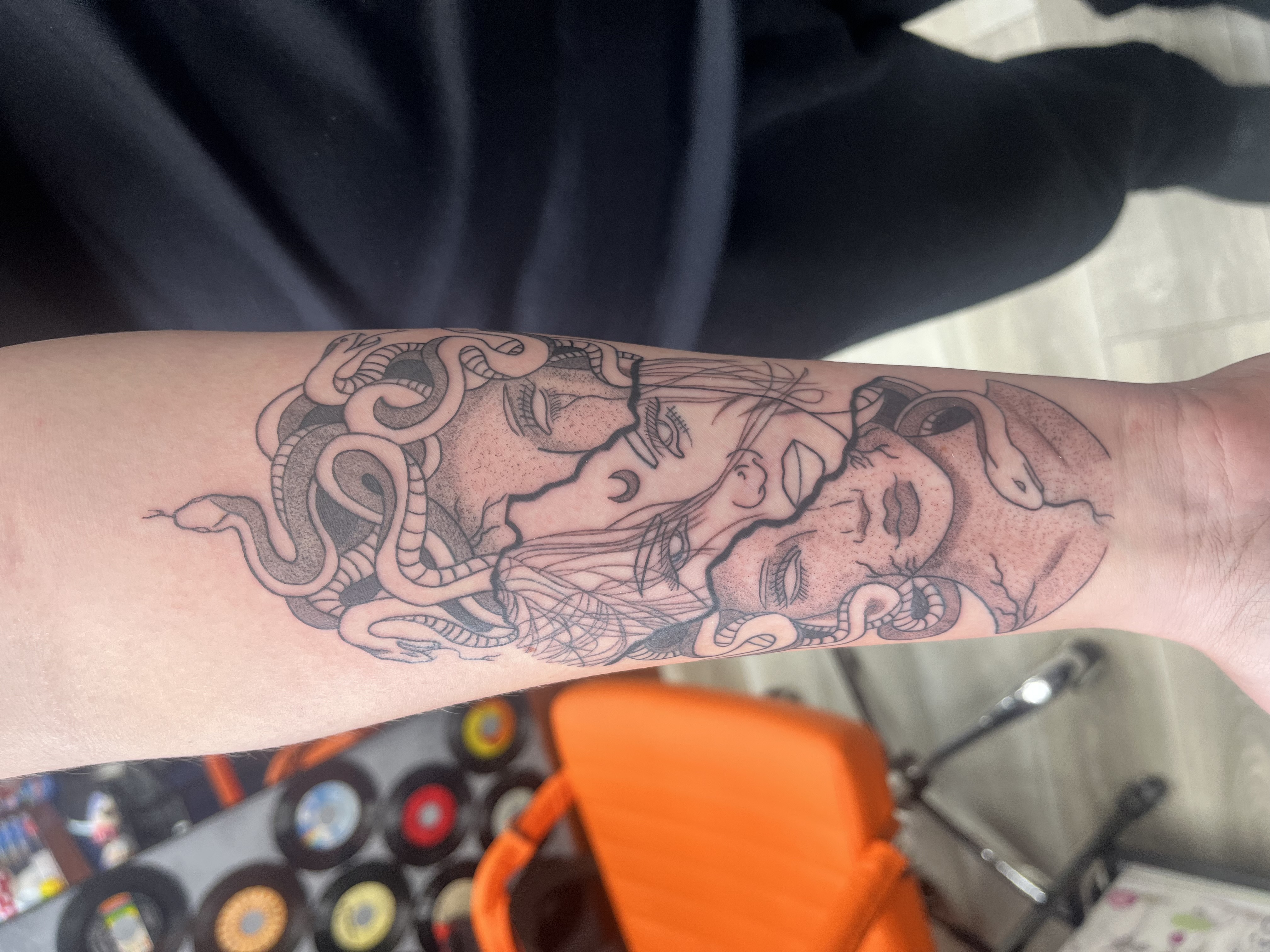 Bella Lagalo Fine Line Tattoo Work - Professional Tattoo Artist at Magic Circle Tattoo Bay City MI