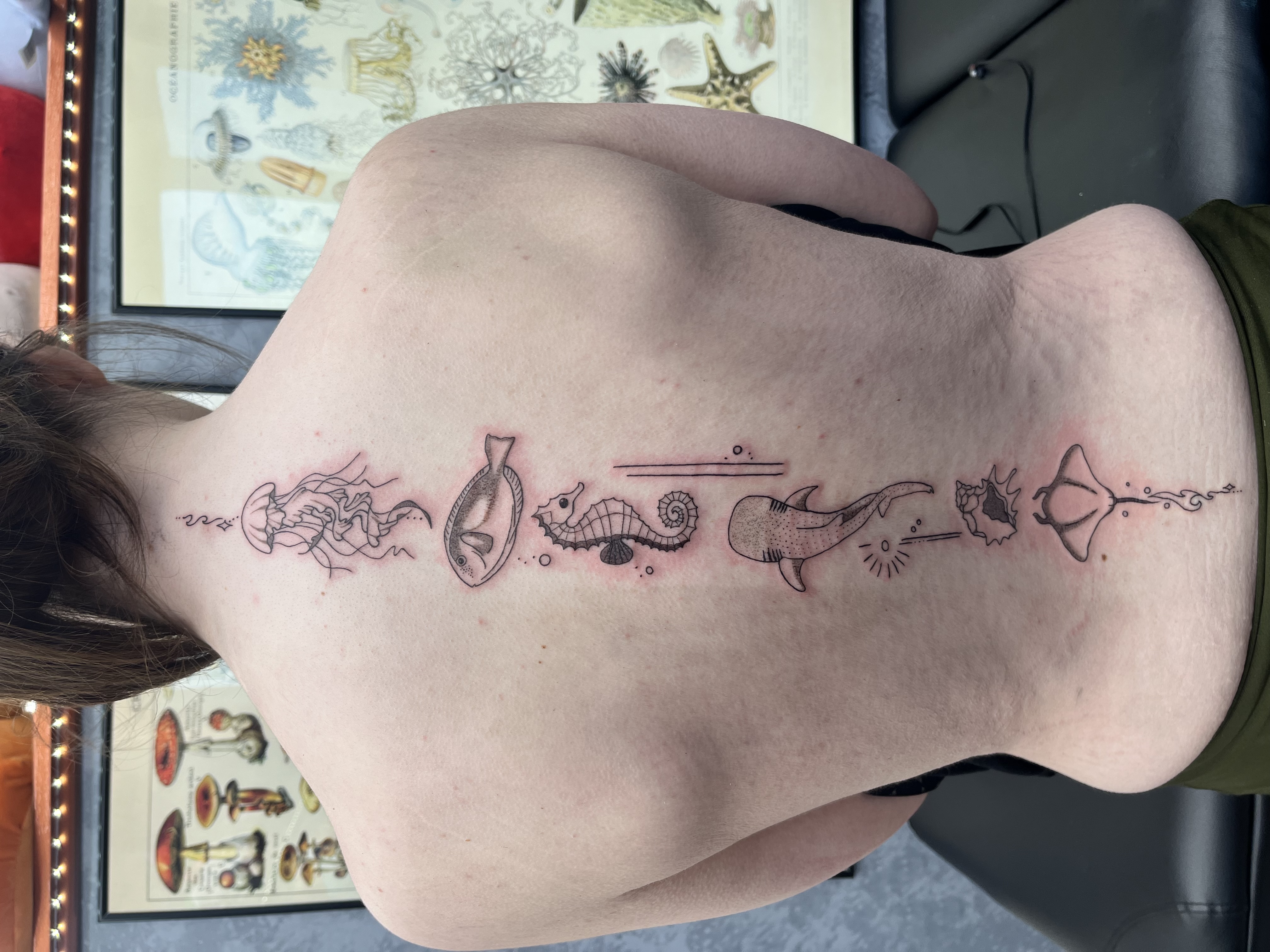 Bella Lagalo Fine Line Tattoo Work - Professional Tattoo Artist at Magic Circle Tattoo Bay City MI